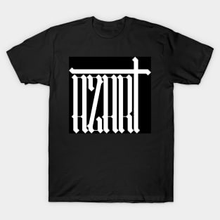 AZART - black, white style T-Shirt